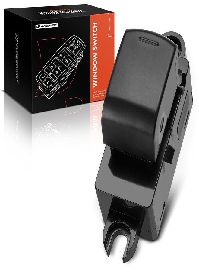A-Premium Power Window Switch Compatible with Nissan Rogue 2008, Versa 2007/2010-2013, Pathfinder 2004, Cube, Pathfinder Armada, Versa Note, Front Right or Rear Side, Replace# 25411-1FA0A, 25411AX010 - Image 1